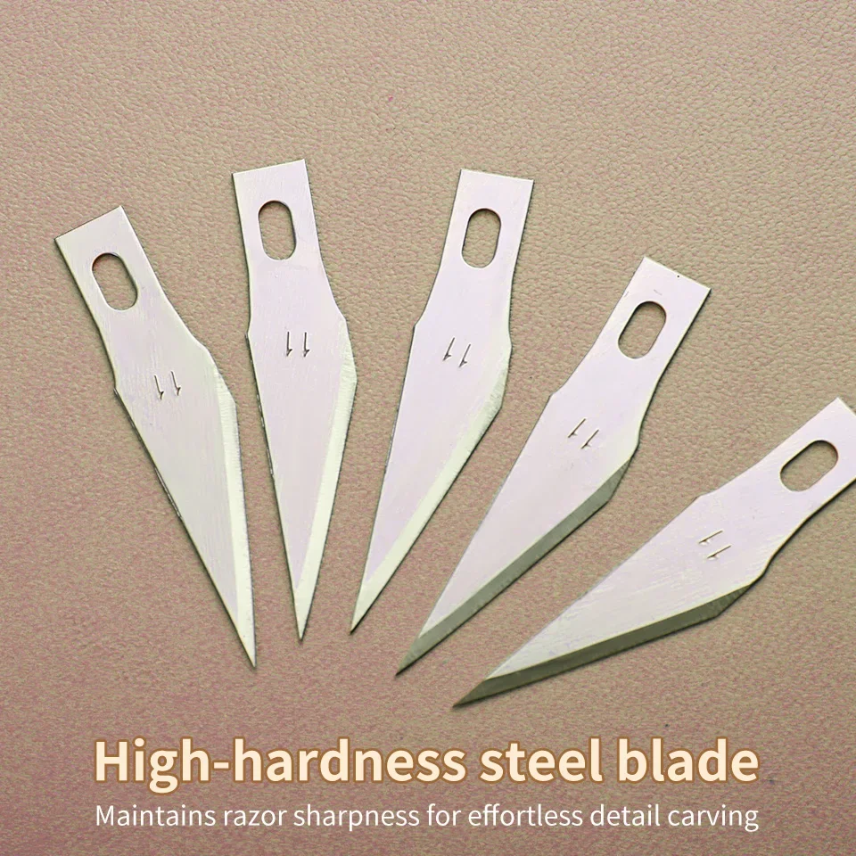 Art Craft Knife - vvocciナイフ ナイフ 木彫り フルーツ金属切削工具 クラフト彫刻 切削金属革彫刻刃