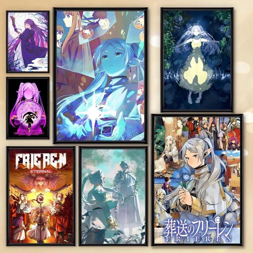 Art And Craft Numbers - DIY数字油絵 アニメ フリーレン 数字塗り絵 アクリルキット ホームデコレーションギフト