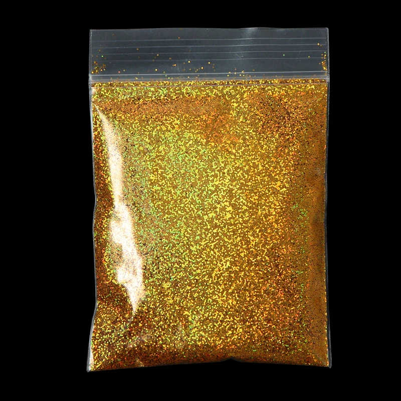 Resin Pigment Powder - 10 グラムホログラフィックグリッターエポキシ樹脂充填レーザーゴールドシルバー微粉末ルーススパンコールシリコーン型タンブラーアート DIY 工芸品