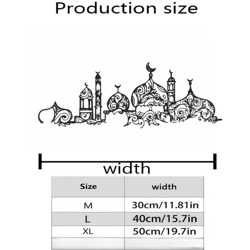 CIFBUY 鉄製ウォールアート イスラムモスク 花柄 メタ - Art & Craft Village Pondicherry のレビューと価格
