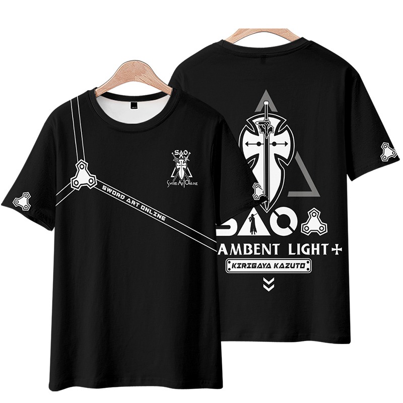 ソードアートオンラインアニメ Tシャツ男性女性 Tシャツ半袖 - Art Craft Online のレビューと価格