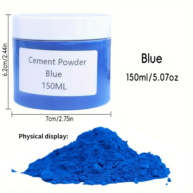 12色セメント顔料粉末、1本あたり150ml。 石膏、エポキ - Resin Pigment Powder のレビューと価格