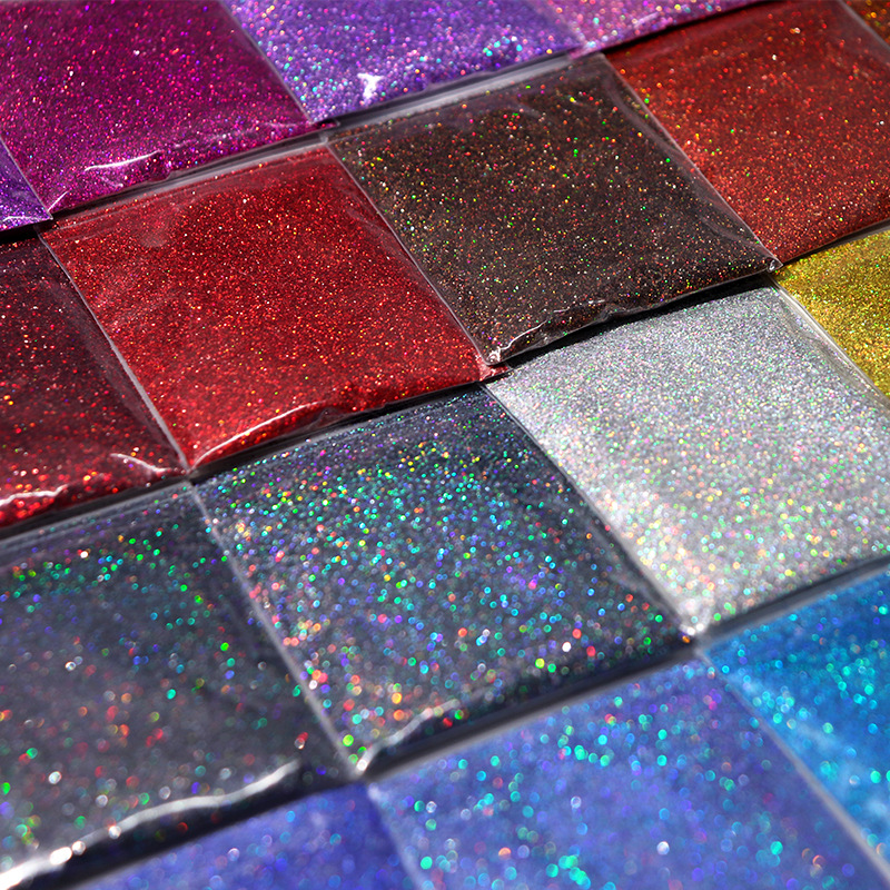 10 グラム/バッグホログラフィックファイングリッターパウダ - Resin Pigment Powder のレビューと価格