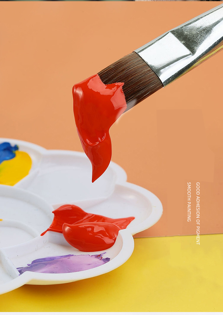 イタチの毛,アクリル絵の具,水彩絵の具,ブラシ,列,画材,フ - Art Craft 6 Year Old のレビューと価格