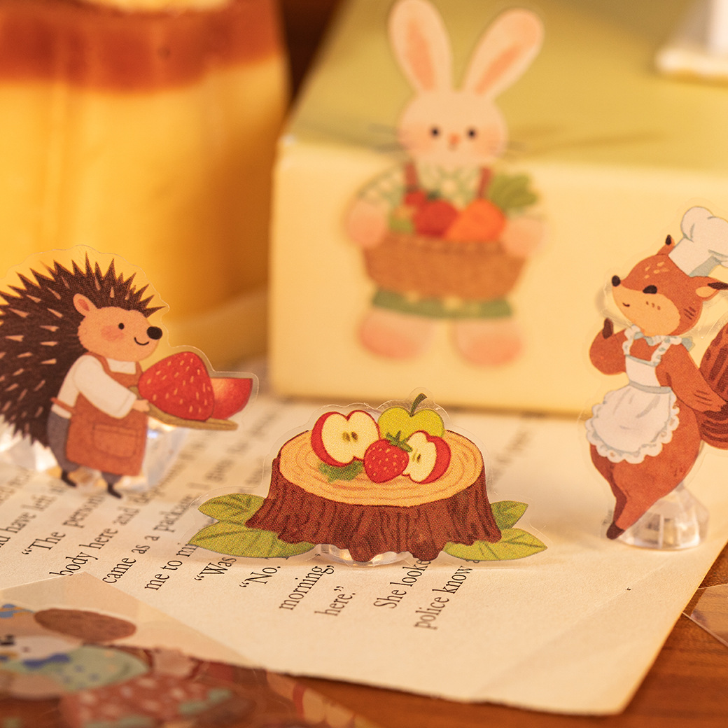 1 ピースかわいい森林生物ペットデカールかわいいアート DI - Art Craft 6 Year Old のレビューと価格