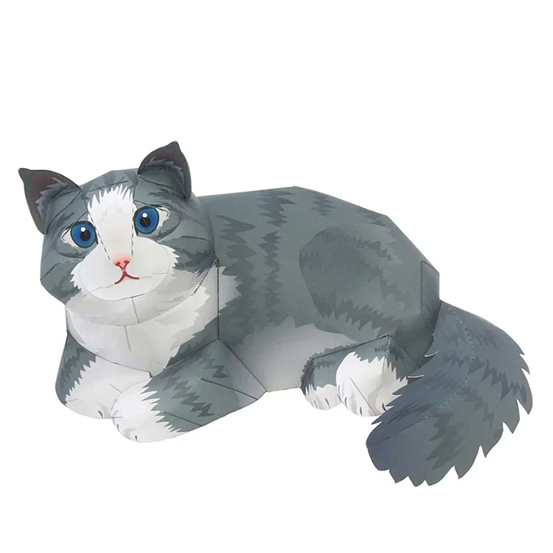 ノルウェージャン・フォレスト・キャット 折り紙アート ミニキ - Art Craft Center のレビューと価格