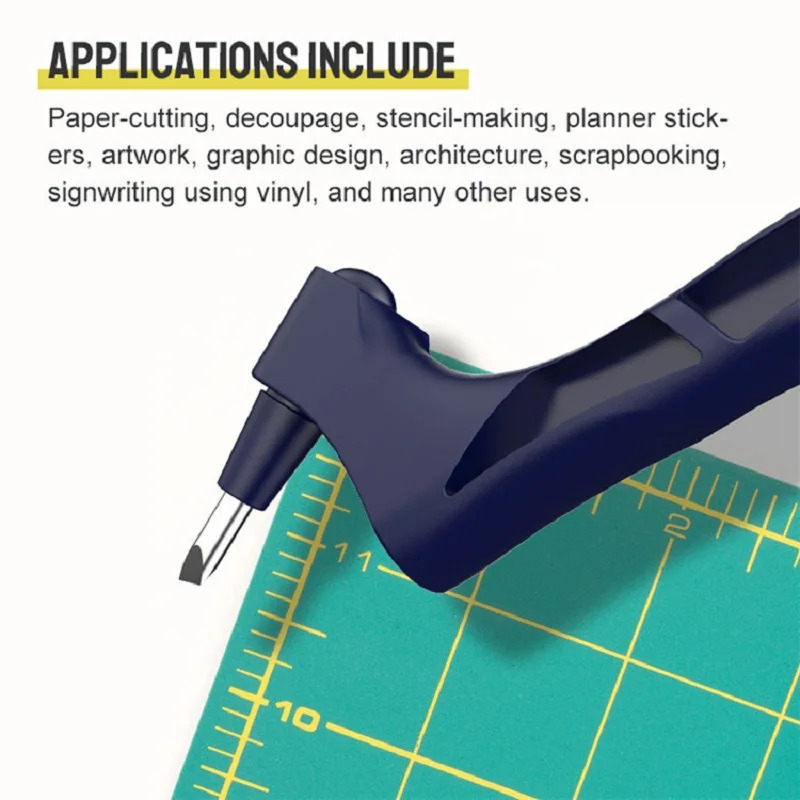 1/2/4/6セット 360°回転式ペーパーアートカッティン - Art Craft Knife のレビューと価格