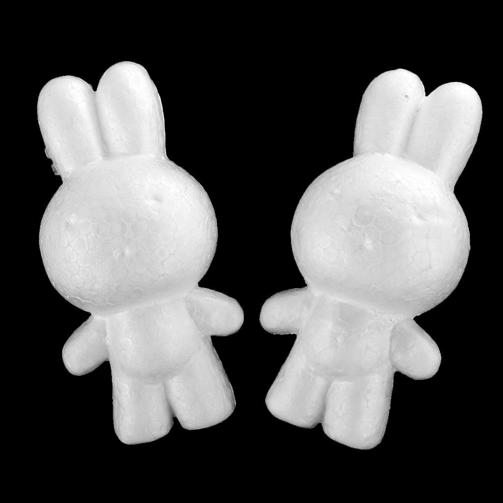手作りアートフォーム DIY ウサギ型発泡スチロール クラフ - Art Craft Rabbit のレビューと価格