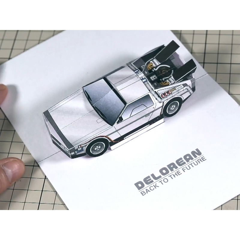 バック・トゥ・ザ・フューチャー」ポップアップカードDMC-1 - Art Craft Center のレビューと価格