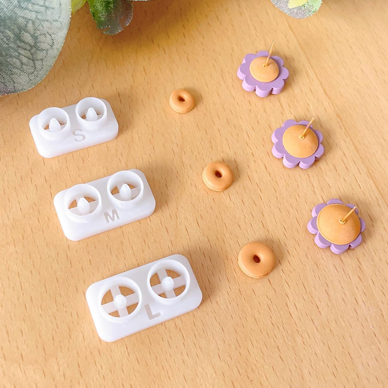 ポリマークレイイヤリング用スタッドポスト埋め込みツール、ポリ - Polymer Clay Set のレビューと価格