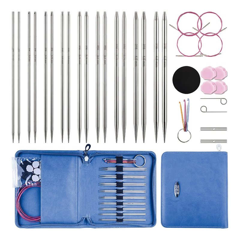 USサイズ1、1.5、2、2.5、4、5、6、7、4.5イン - Knitting Needle Circular のレビューと価格