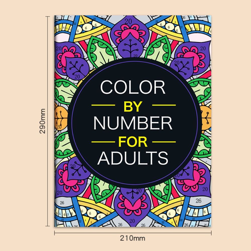 DIY 数字で描く塗り絵 数字で描く手描きアート塗り絵 リラ - Art And Craft Numbers のレビューと価格