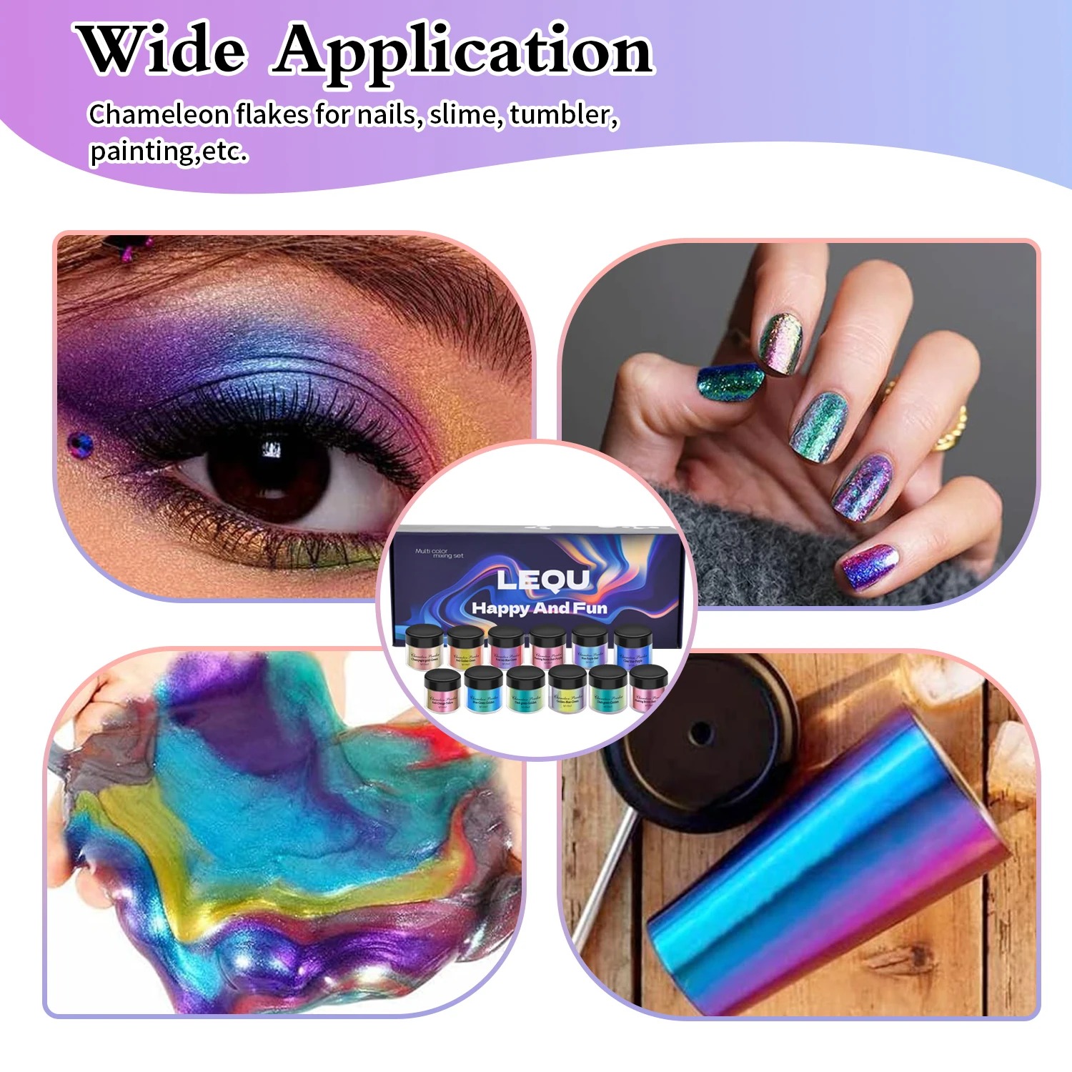 カメレオンピンクネイルクロムパウダー顔料DIYエポキシ樹脂モ - Resin Pigment Powder のレビューと価格