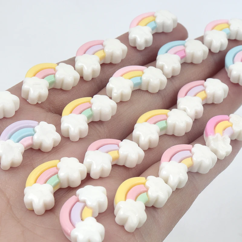 30 個/300 個ミニ樹脂レインボーフラットスクラップブッ - Art Craft 6 Year Old のレビューと価格