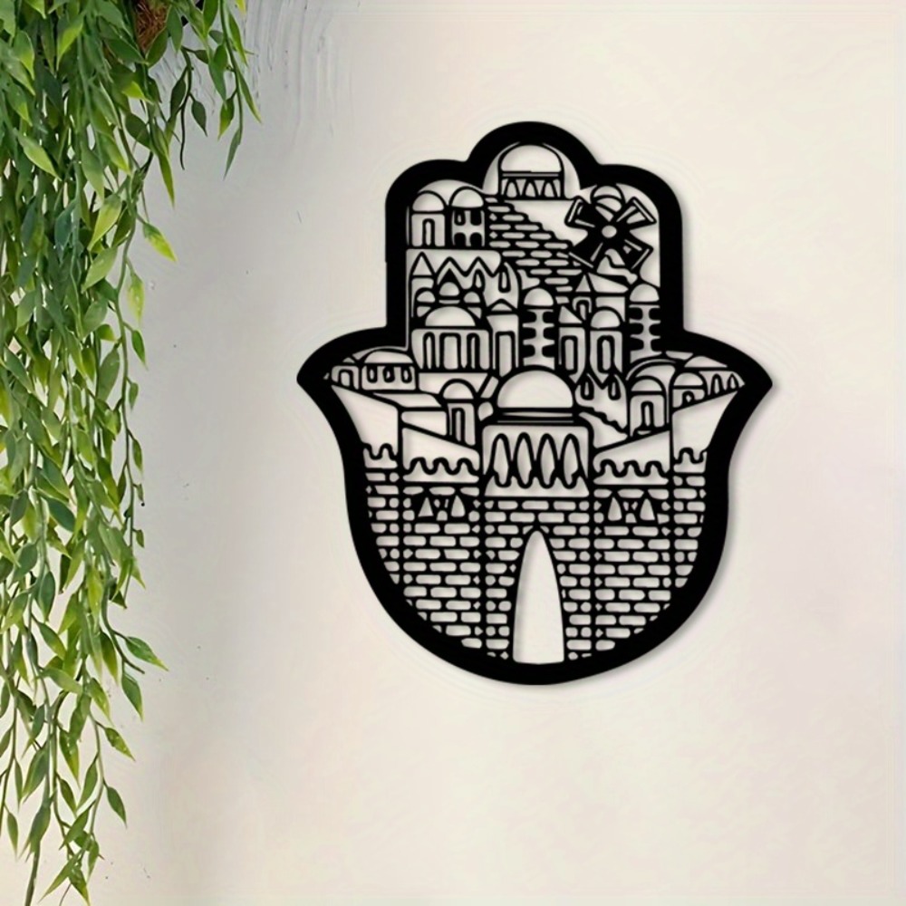 CIFBUY 鉄製ウォールアート イスラム建築 エルサレム聖 - Art & Craft Village Pondicherry のレビューと価格