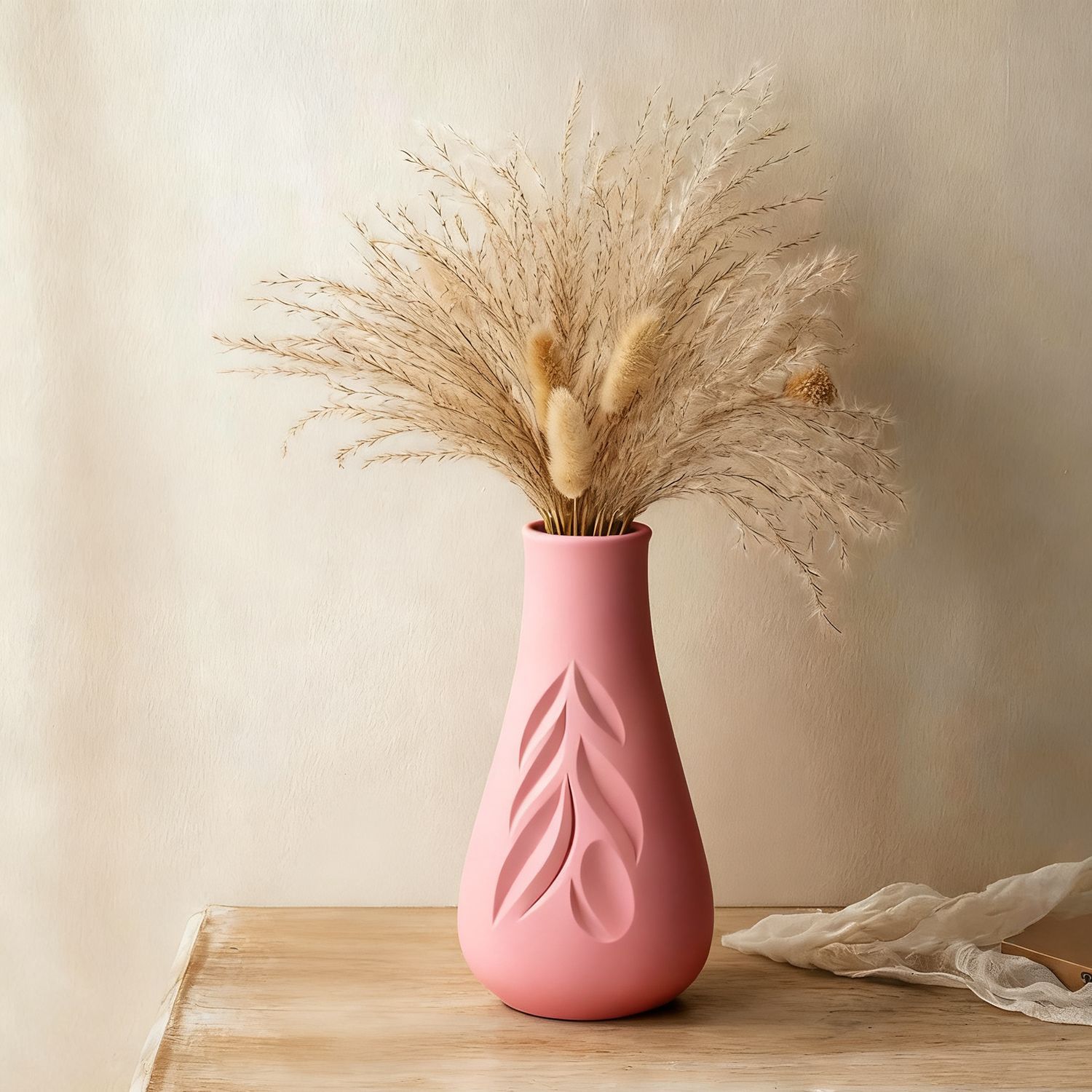 葉のテクスチャ花瓶シリコーン金型 DIY ホーム装飾細口ボト - Art Craft Leaves のレビューと価格