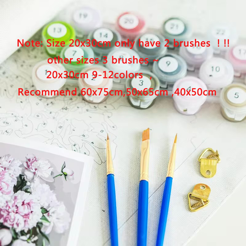 GATYZTORY 数字で描く絵画 手作りアート DIY ク - Art Craft Easy Ideas のレビューと価格