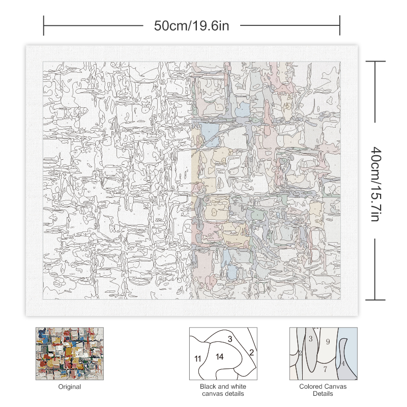 CHENISTORY 数字で描く絵画 馬 動物 ウォールアー - Art And Craft Numbers のレビューと価格