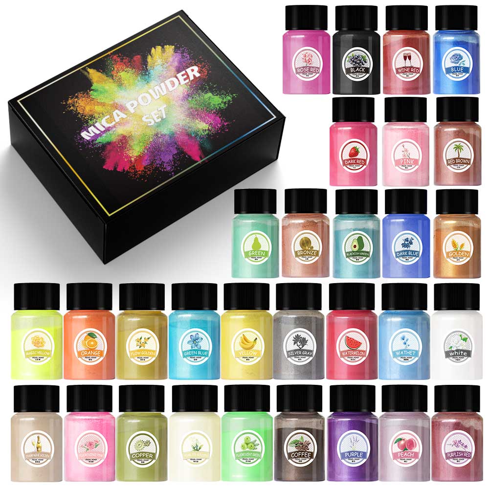 エポキシ樹脂充填剤,天然真珠の充填,10ml,ドレンクリエー - Resin Pigment Powder のレビューと価格