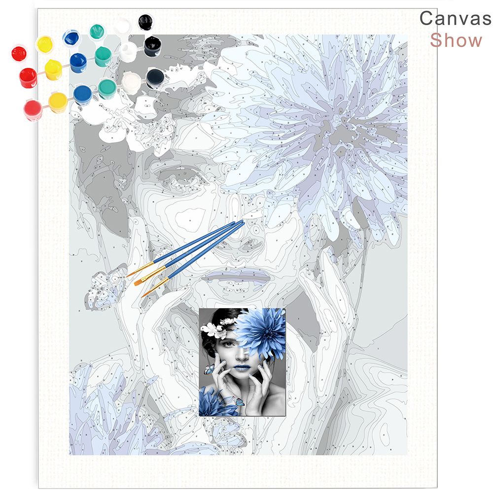 PhotoCustom オイルペイントバイ数字大人のための数 - Art And Craft Numbers のレビューと価格