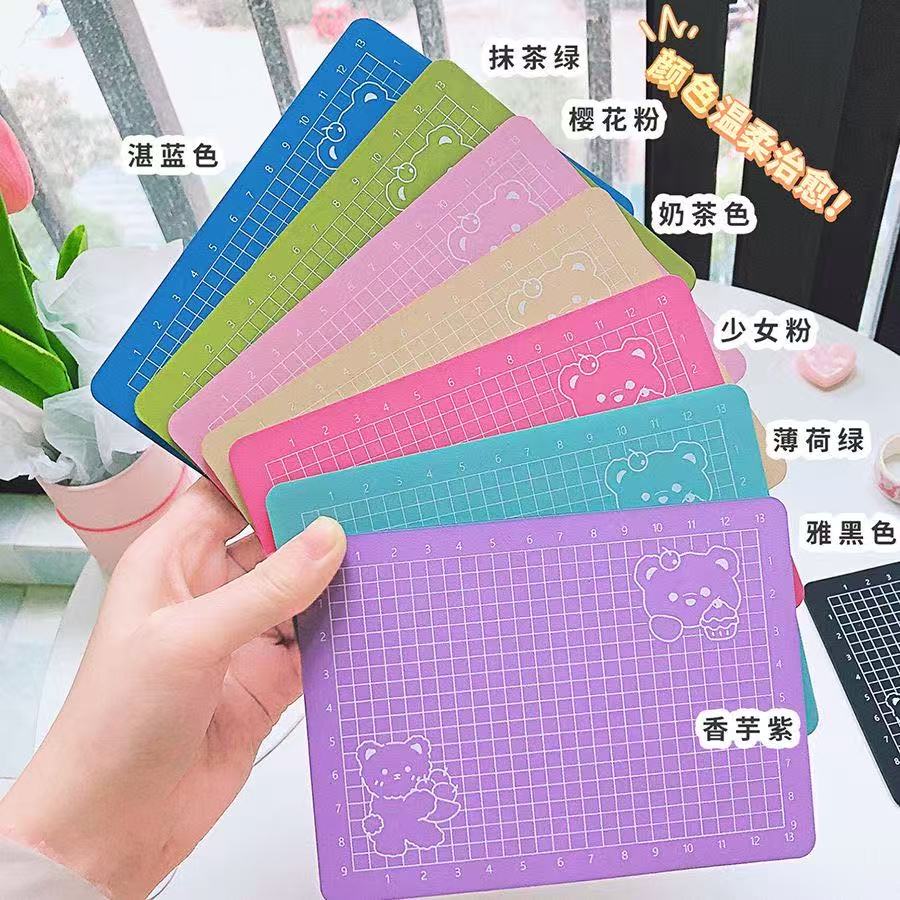 A6 画材かわいい彫刻ナイフかわいいクマのカッティングマット - Art Craft Knife のレビューと価格
