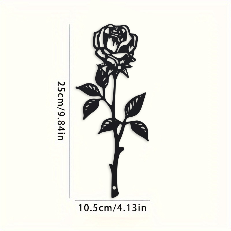 1個入りメタルアールデコローズ壁掛け飾り - 新築祝いギフト - Art Craft Rose のレビューと価格