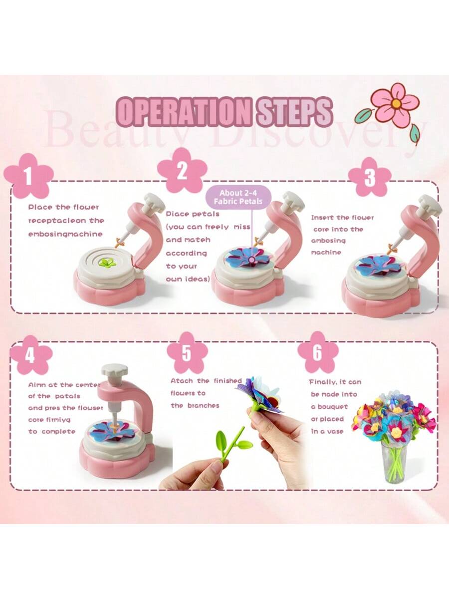 子供用フラワークラフトキット、プレス機付きアートクラフトおも - Art Craft 6 Year Old のレビューと価格