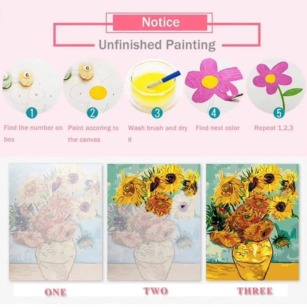 仏陀、宗教画 数字塗り絵 大人向けDIYキット キャンバスに - Art And Craft Numbers のレビューと価格