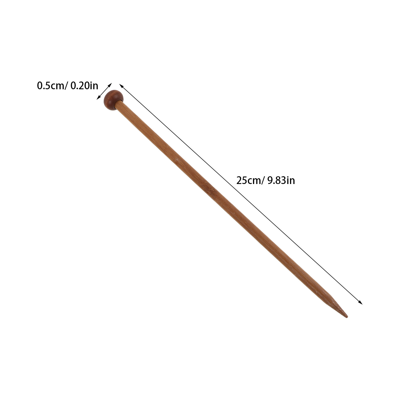 7ペアの木製円形二重針編み針セット、初心者向けDIYクラフト - Knitting Needle Circular のレビューと価格