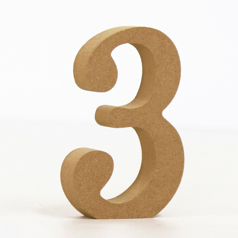 1個 10cm 木製カラー数字 0-9 木製数字 DIY ア - Art And Craft Numbers のレビューと価格
